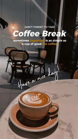 Coffee Break ☕️🤍