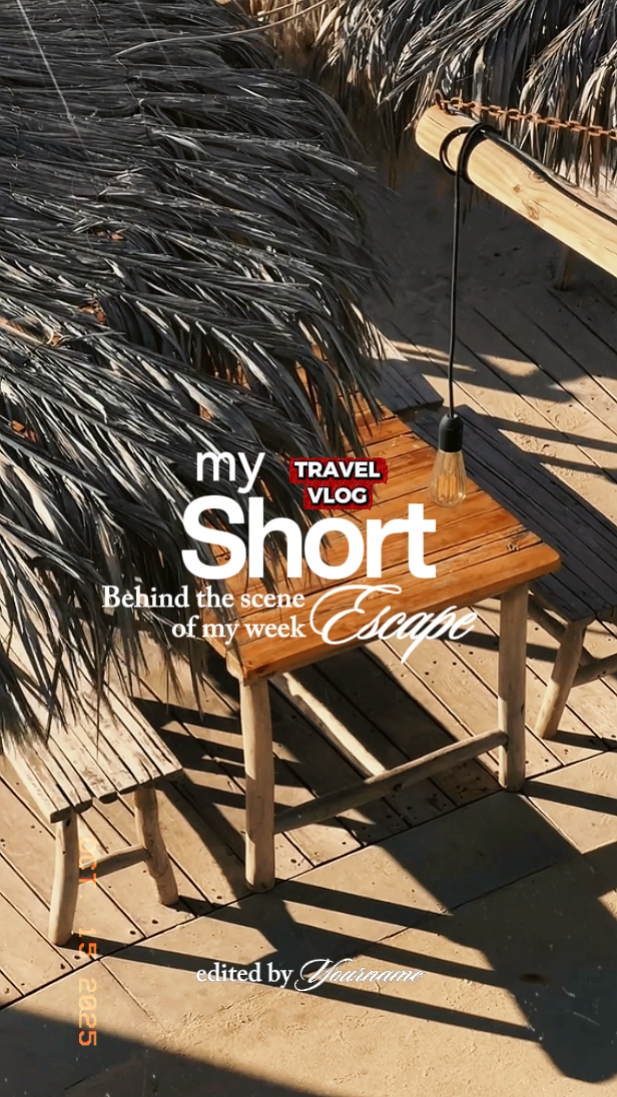 capcut template cover