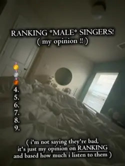 MALE SINGERS!🥇 . || 