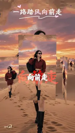 一路踏风向前走
