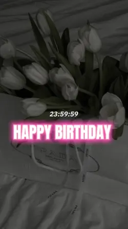 HAPPY BIRTHDAY