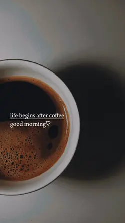 morning coffee
