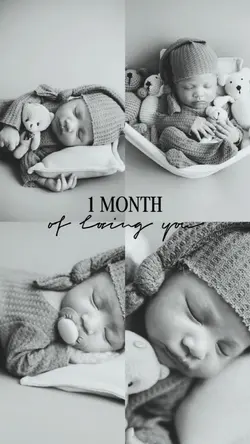 1 month of loving u