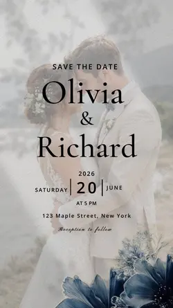 Wedding invitation