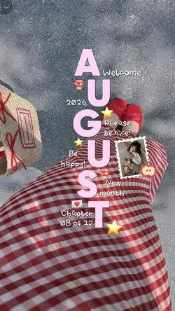 Welcome August 2026
