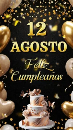 Cumpleaños 12 Agosto
