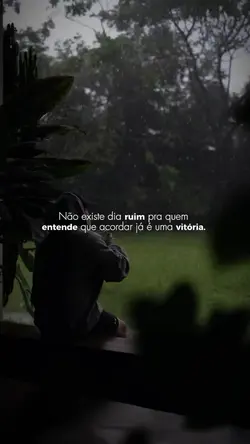 Não existe dia ruim