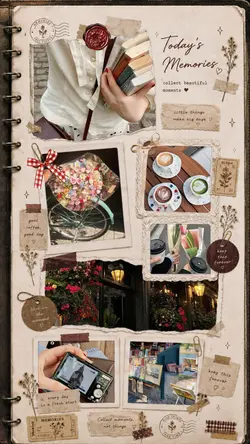 aesthetic scrapbook
