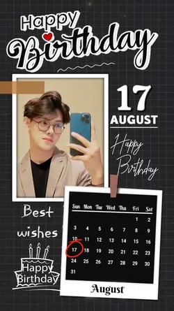 HBD 17 AUGUST AESTH