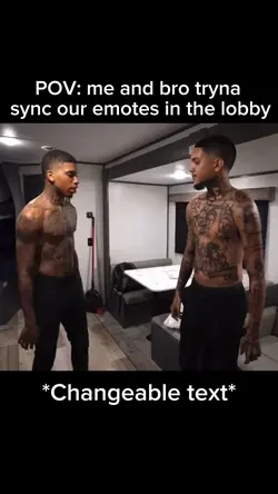 sync emotes in lobby