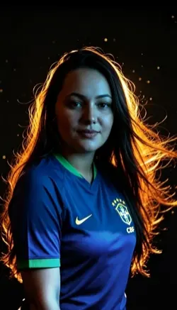 De camisa do Brasil 