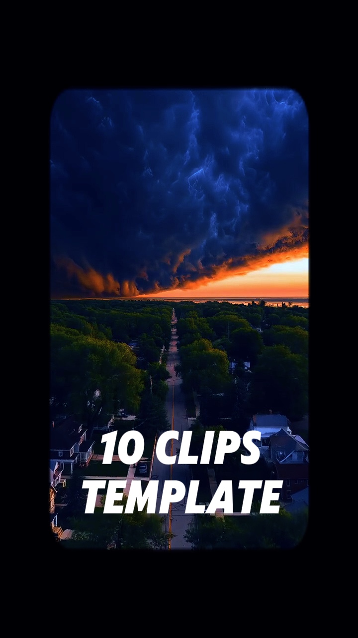 capcut template cover
