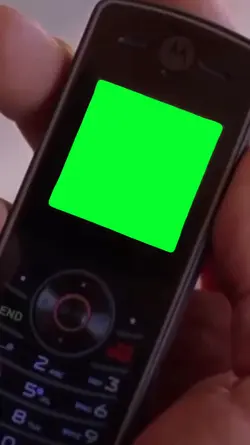 oldphone greenscreen