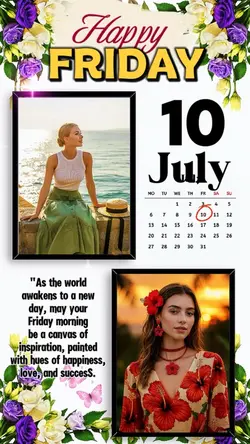 Friday 10 July 2026