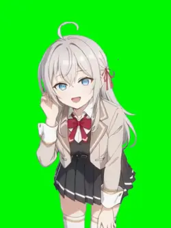 green Screen anime 