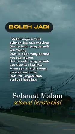 Terus Berbuat Baik.