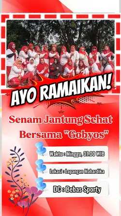 Flyer Senam