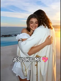 Jesus hug me 