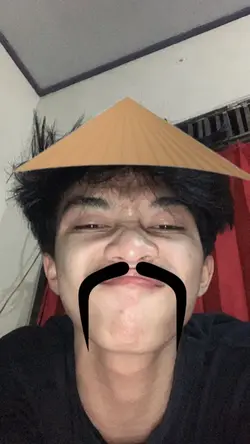 Stiker Kumis cina