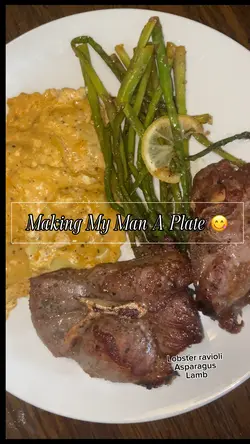 My man is hungry 