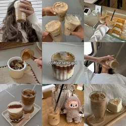 coffee latte girl