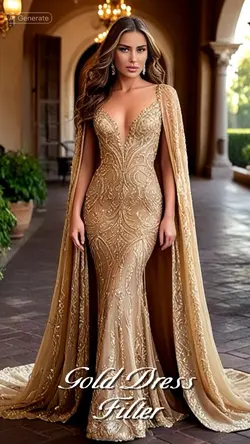 Gold Dress Filter 