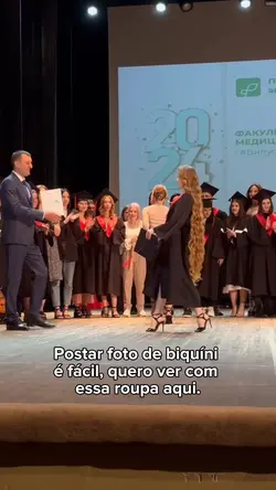 Segura essa formanda