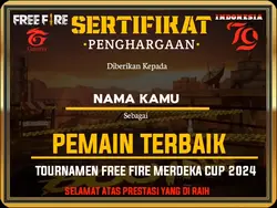 sertifikat ff 