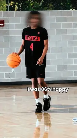I was 86% happy