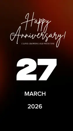 ANNIVERSARY MARCH 27