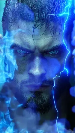 Blue flame