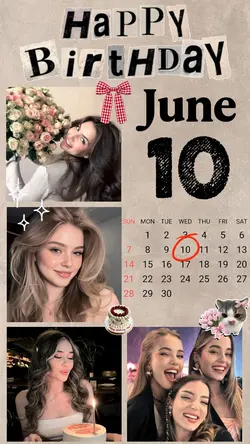 BIRTHDAY 10 JUNE