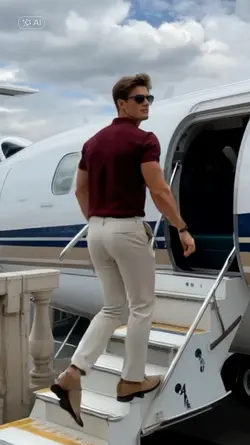 boarding a plane 