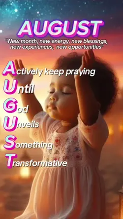 Hello August 