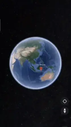 google eart rinjani