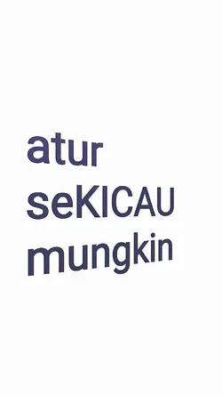 ATUR SEKICAU MUNGKIN