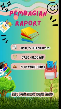 pembagian rapot