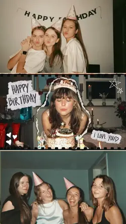 birthday slide film