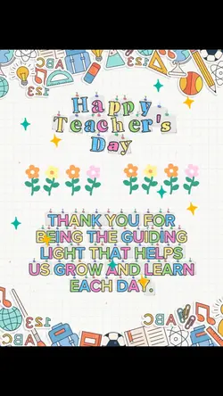 Happy Teacher's Day