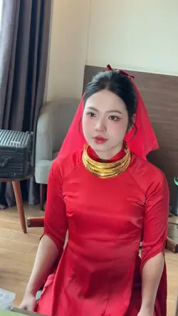 Áo dài dâu đám hỏi
