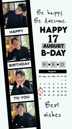 17 AUGUST BIRTHDAY