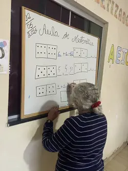 Aula de matemática