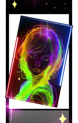 Neon led flash 