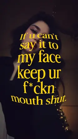 shut ur mouth