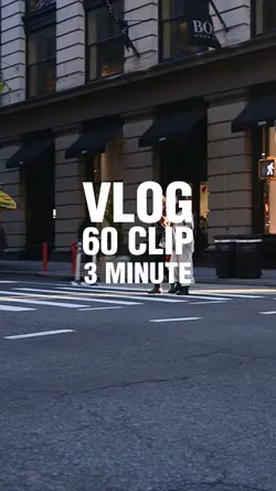 3 minute vlog