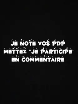 Je note vos pdp 