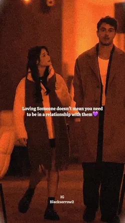 To be in a relation