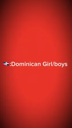Dominican girl👀
