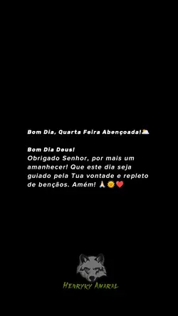 Bom Dia, Quarta Feir