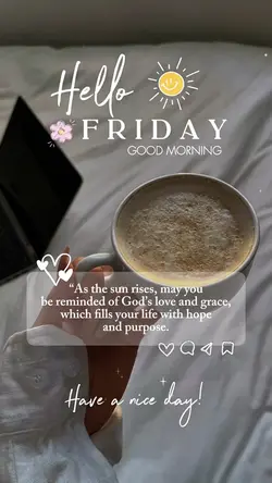 Hello Friday 🌞